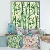 Bamboo Branches The Forest I  Wall Art