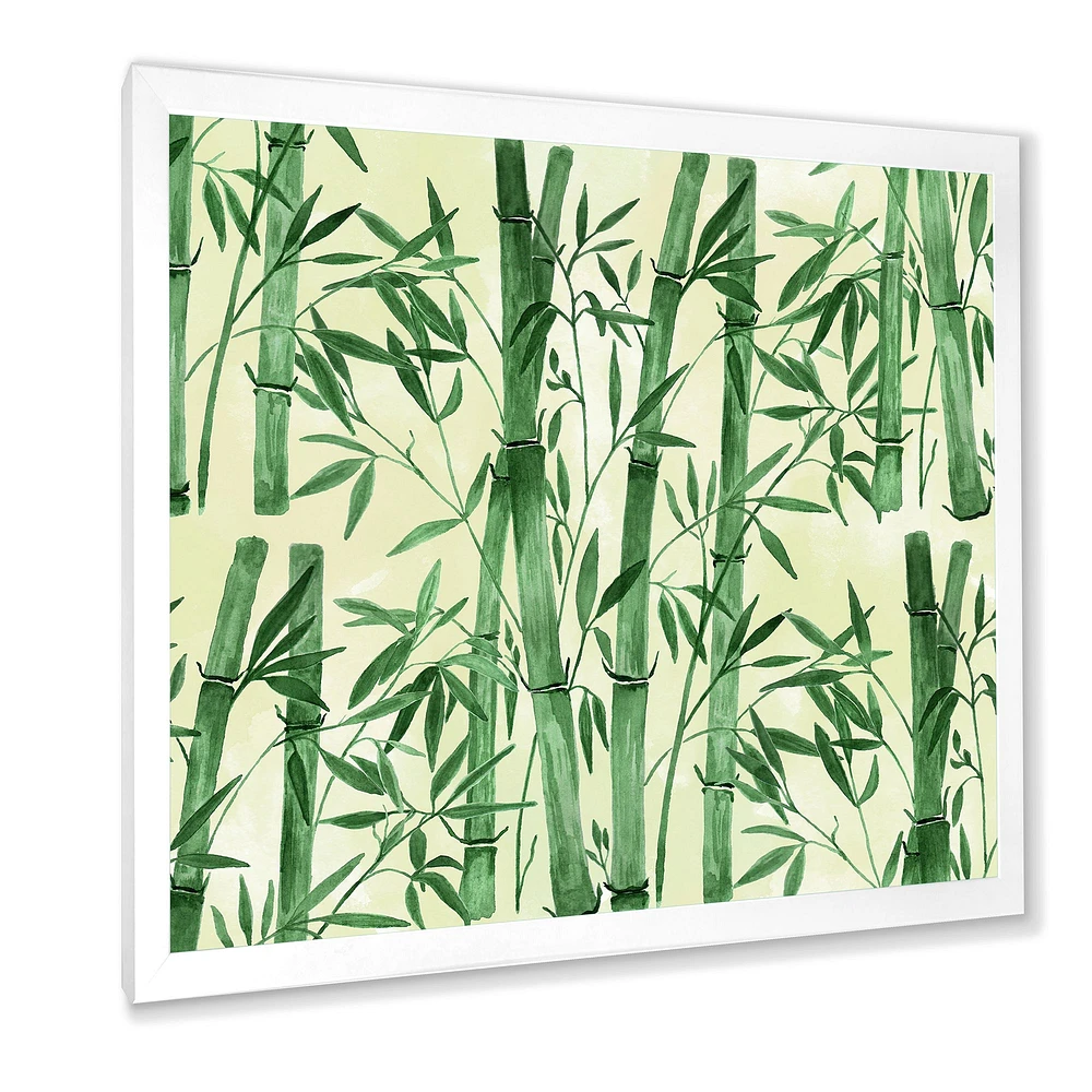 Bamboo Branches The Forest I  Wall Art