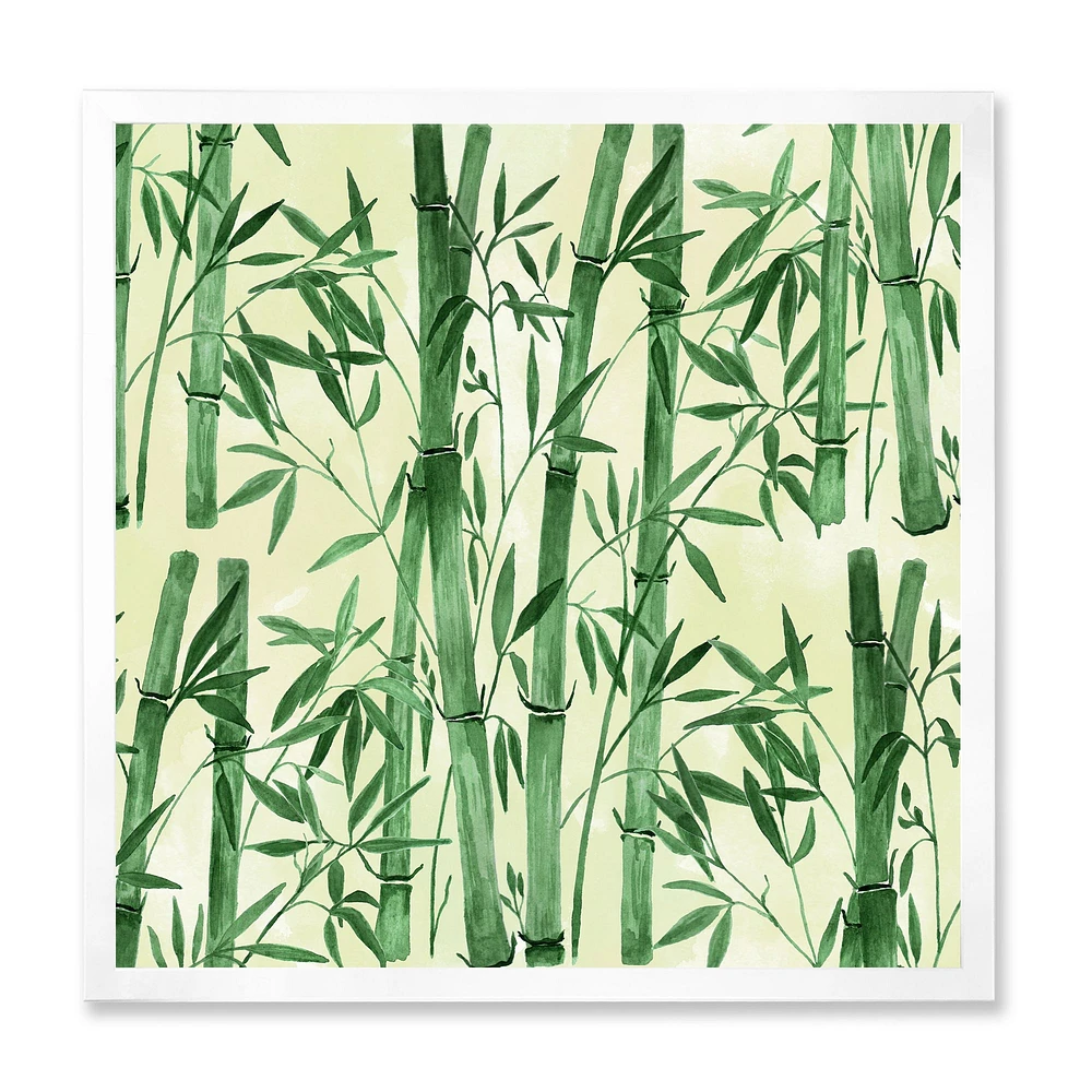 Bamboo Branches The Forest I  Wall Art
