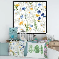 WildFlowers Chamomile and Clover Bell II  Wall Art