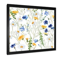 WildFlowers Chamomile and Clover Bell II  Wall Art