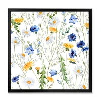 WildFlowers Chamomile and Clover Bell II  Wall Art