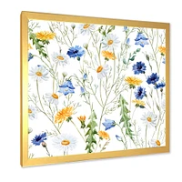 WildFlowers Chamomile and Clover Bell II  Wall Art