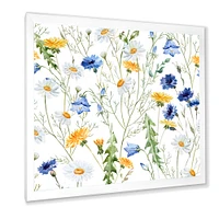 WildFlowers Chamomile and Clover Bell II  Wall Art