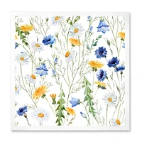 WildFlowers Chamomile and Clover Bell II  Wall Art