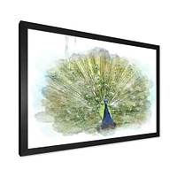 Toile « Peacock Bird »