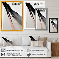 Minimalism Pink And Gold Cubic Fusion VI Wall Art