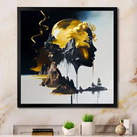 Double Explosure Of Man Dream Wall Art