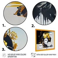Double Explosure Of Man Dream Wall Art
