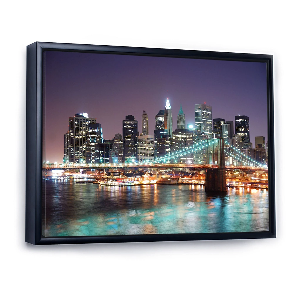 New York City Manhattan Skyscrapers  Wall Art