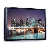 New York City Manhattan Skyscrapers  Wall Art