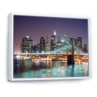 New York City Manhattan Skyscrapers  Wall Art
