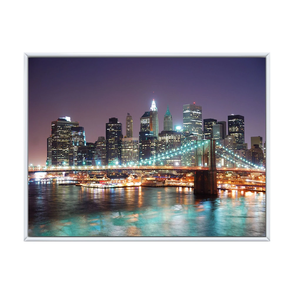 New York City Manhattan Skyscrapers  Wall Art