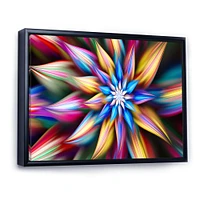 Exotic Multi Color Flower Petals  Wall Art