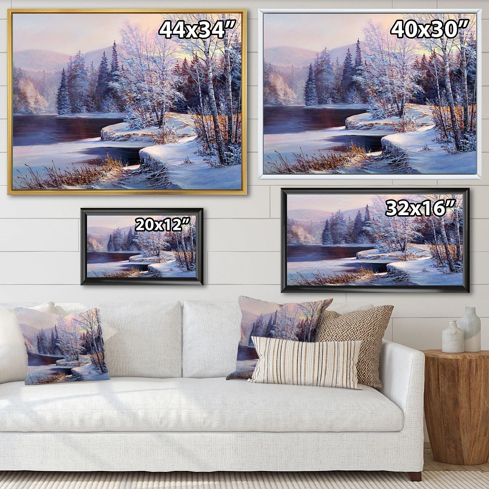 Christmas Forest Wall Art