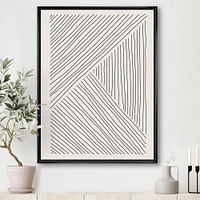 Minimal Geometrical Lines II  Wall Art