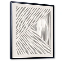 Minimal Geometrical Lines II  Wall Art
