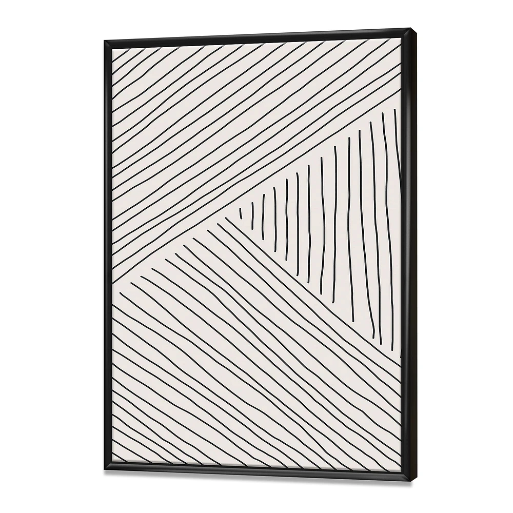 Minimal Geometrical Lines II  Wall Art