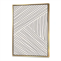 Minimal Geometrical Lines II  Wall Art
