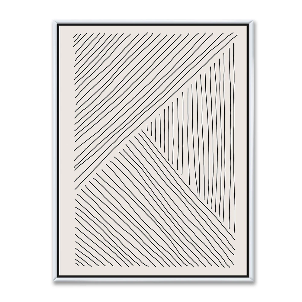 Minimal Geometrical Lines II  Wall Art