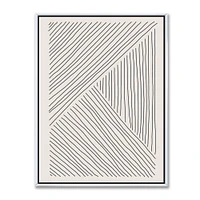 Minimal Geometrical Lines II  Wall Art