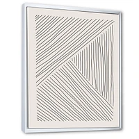 Minimal Geometrical Lines II  Wall Art