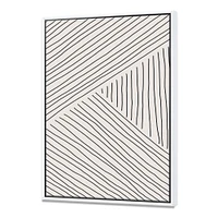Minimal Geometrical Lines II  Wall Art