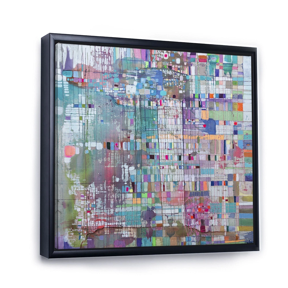 Matrix Colour Field  Wall Art