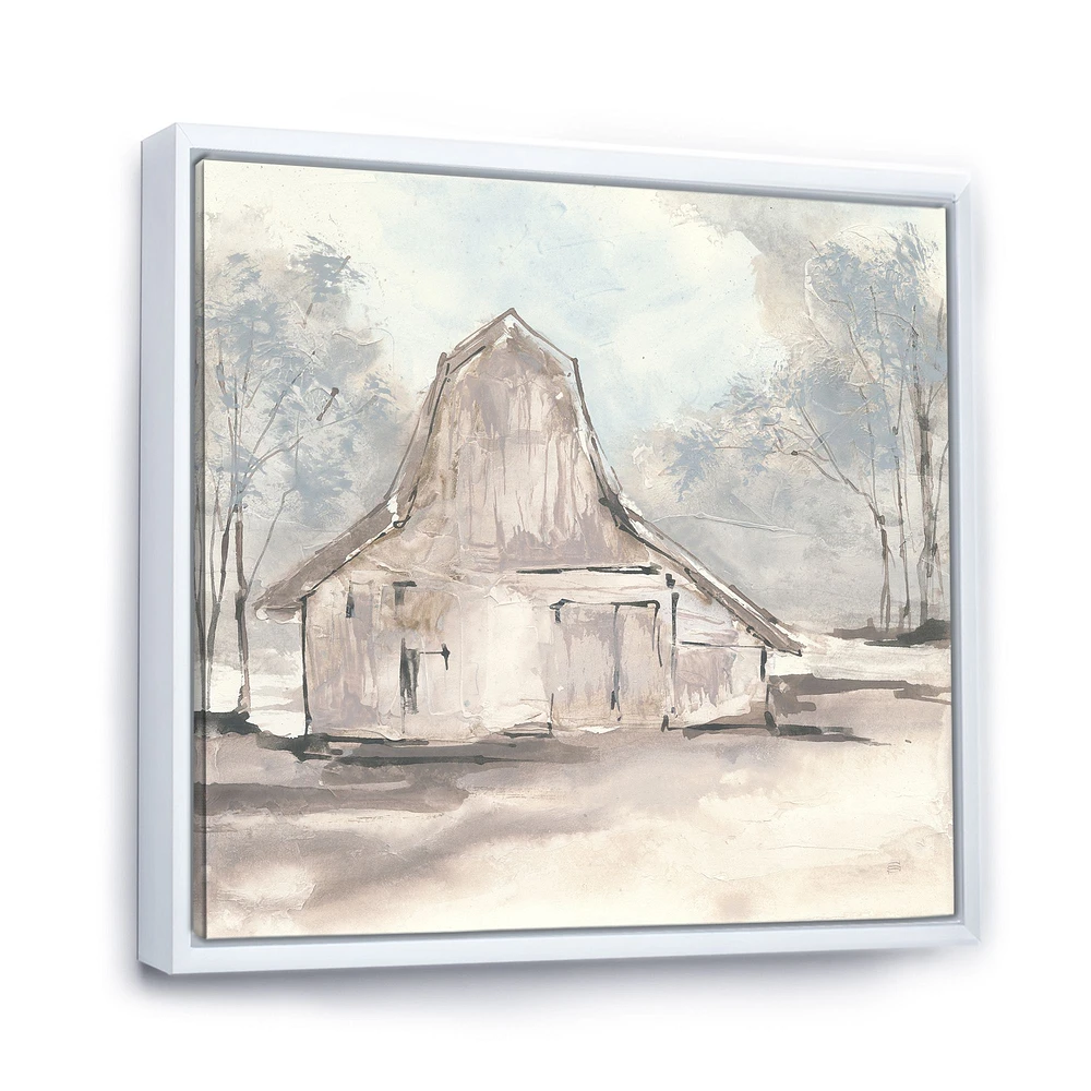 Farmhouse Barn Grey VI  Wall Art