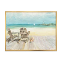 Seaside Morning no Window  Canvas