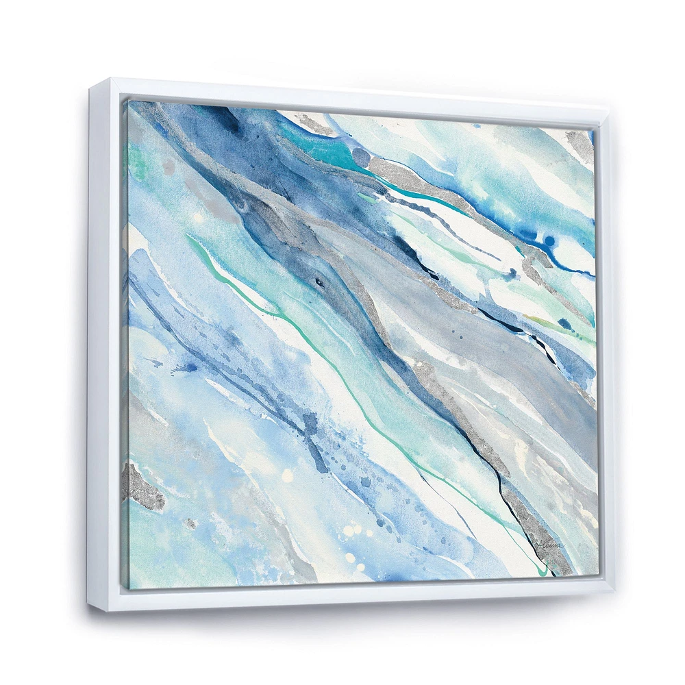 Toile « Blue Silver Spring II