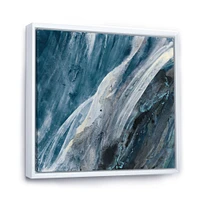 Toile « Splash Blue Indigo »