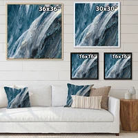 Toile « Splash Blue Indigo »