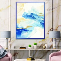 Metallic Gold Indigo II  Wall Art