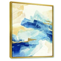 Metallic Gold Indigo II  Wall Art