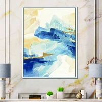 Metallic Gold Indigo II  Wall Art