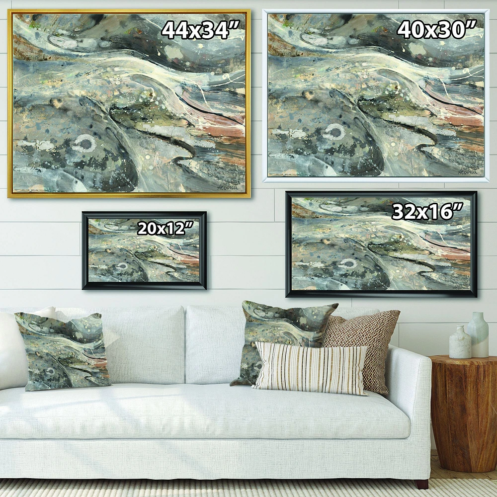 Fire and Ice Minerals VI  Wall Art