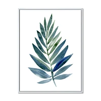Toile « Tropical Green Leaf »