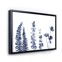 Navy Blue Eucalyptus I Wall Art