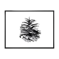 Conifer Cone Monochrome Wall Art