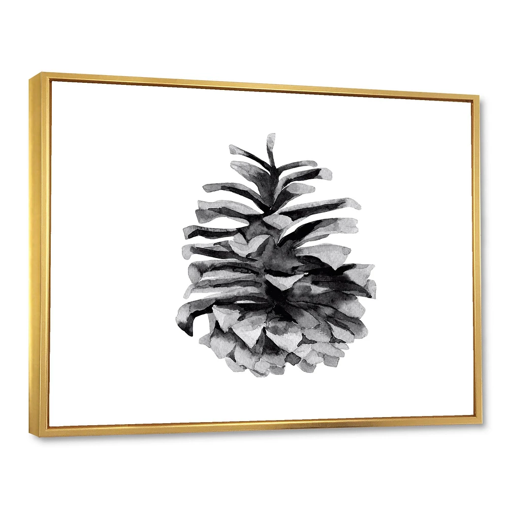 Conifer Cone Monochrome Wall Art