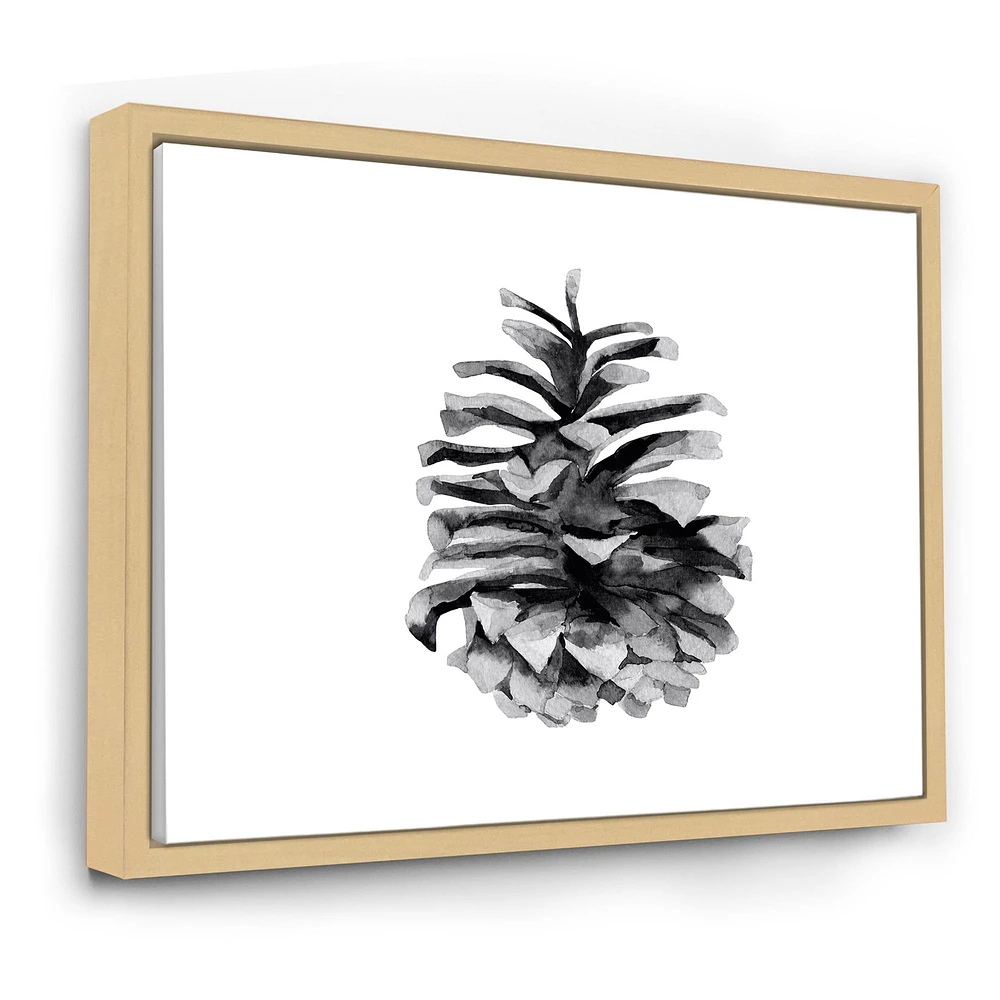 Conifer Cone Monochrome Wall Art