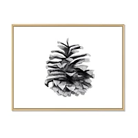 Conifer Cone Monochrome Wall Art