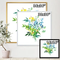 Toile « Meadow Flowers Garland »