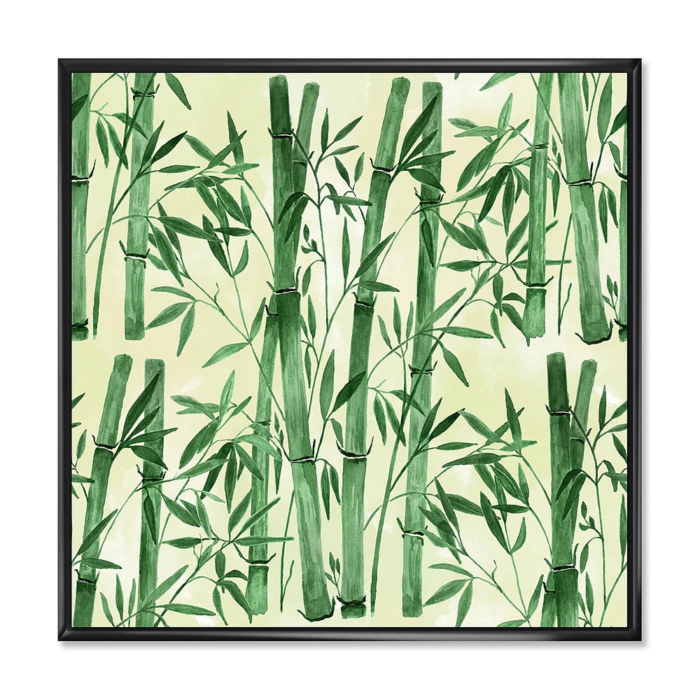 Bamboo Branches The Forest I  Wall Art