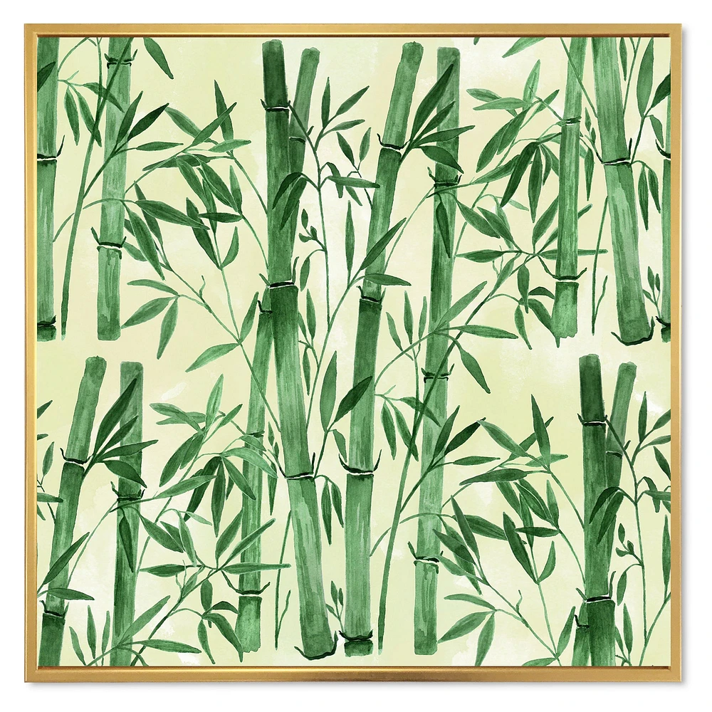 Bamboo Branches The Forest I  Wall Art