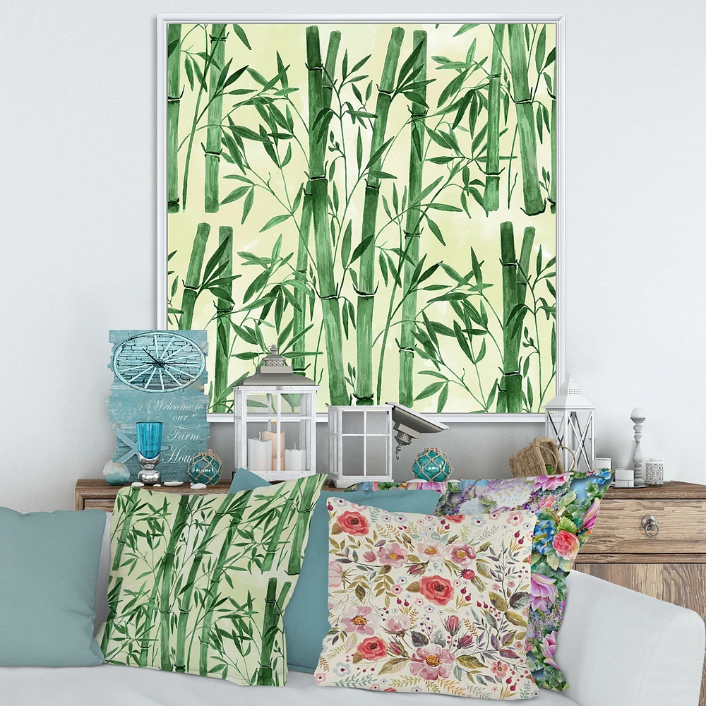Bamboo Branches The Forest I  Wall Art