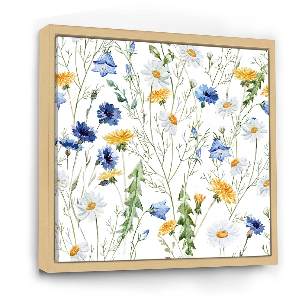 WildFlowers Chamomile and Clover Bell II  Wall Art
