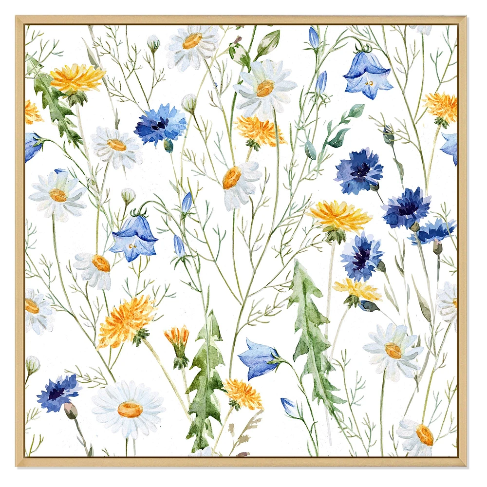 WildFlowers Chamomile and Clover Bell II  Wall Art