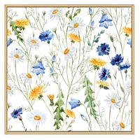 WildFlowers Chamomile and Clover Bell II  Wall Art